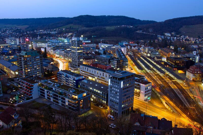Bild der Stadt Baden