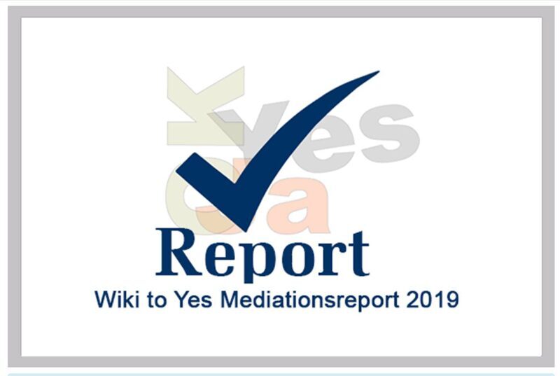 Logo von Wiki zu Mediationsreport 2019